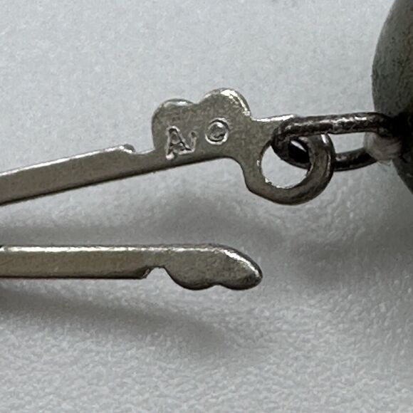 Vintage Baroque Necklace Freshwater Pearls Rope Length 48" Signed Av Multi Color - Picture 11 of 15